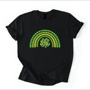 Lucky Shamrock Rainbow St. Patricks Day Shirt | Happy St. Patricks T-Shirt
